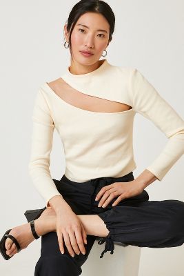 Cut-Out Top | Anthropologie