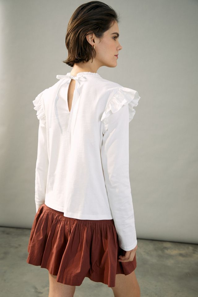 Susie Ruffled Top #1