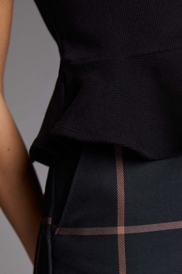 V-Neck Peplum Tank #2