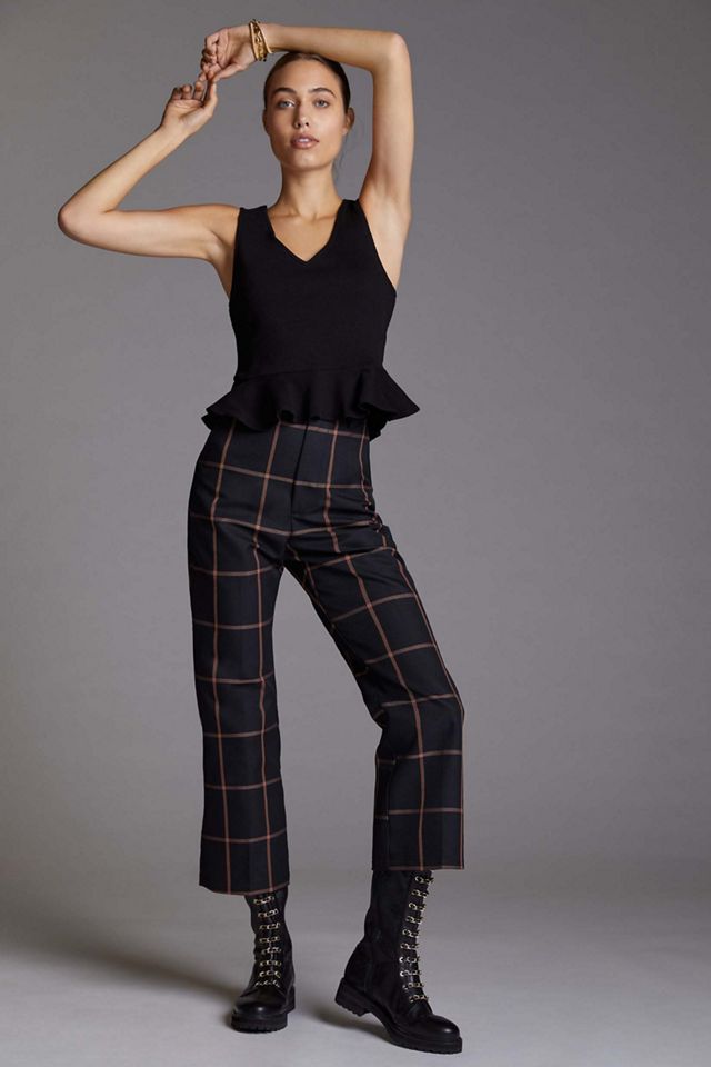 V-Neck Peplum Tank #3