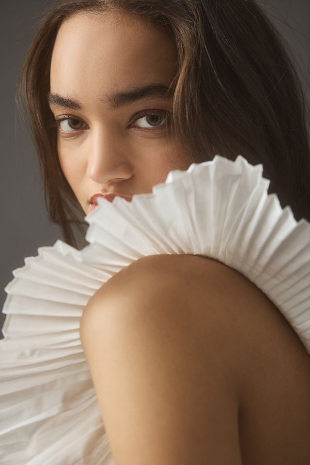 Di Anthropologie Ruffle-Sleeve Tank #2