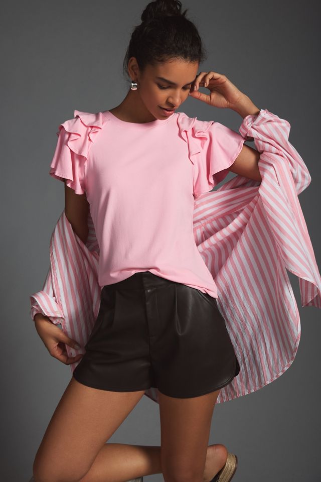 English Factory Ruffled Top | Anthropologie