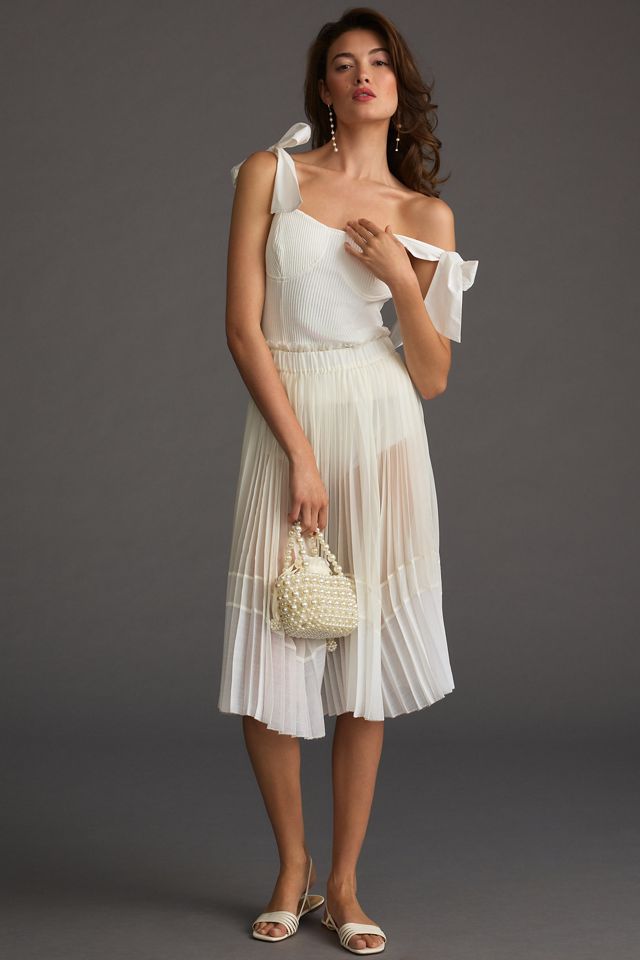 English Factory Ribbed Corset Top #2