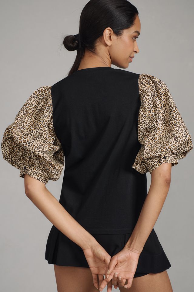 Blusa de Manga Abullonada English Factory #1