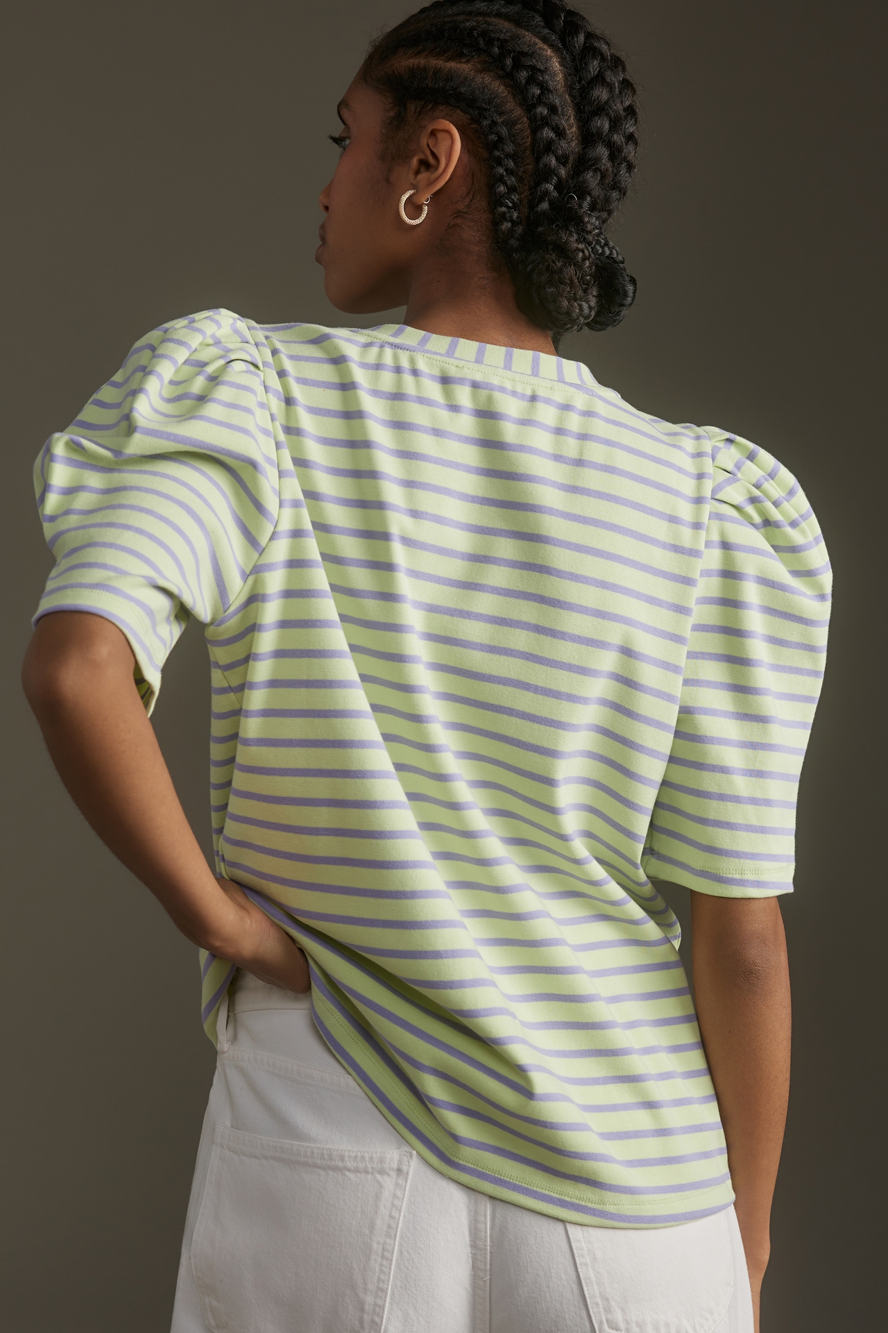 English Factory Puff-Sleeve Tee