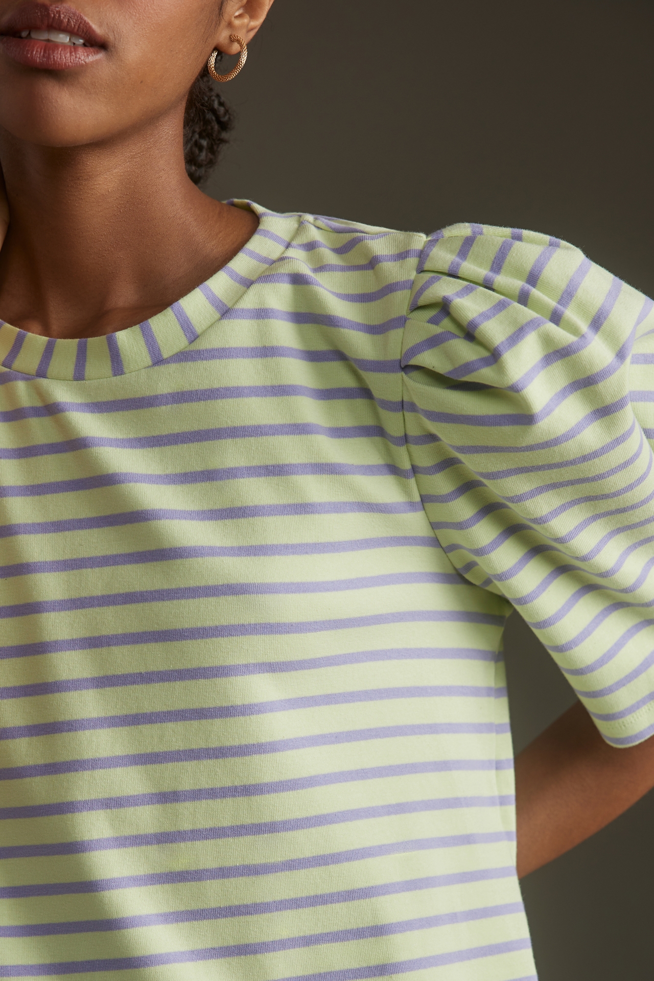 English Factory Puff-Sleeve Tee