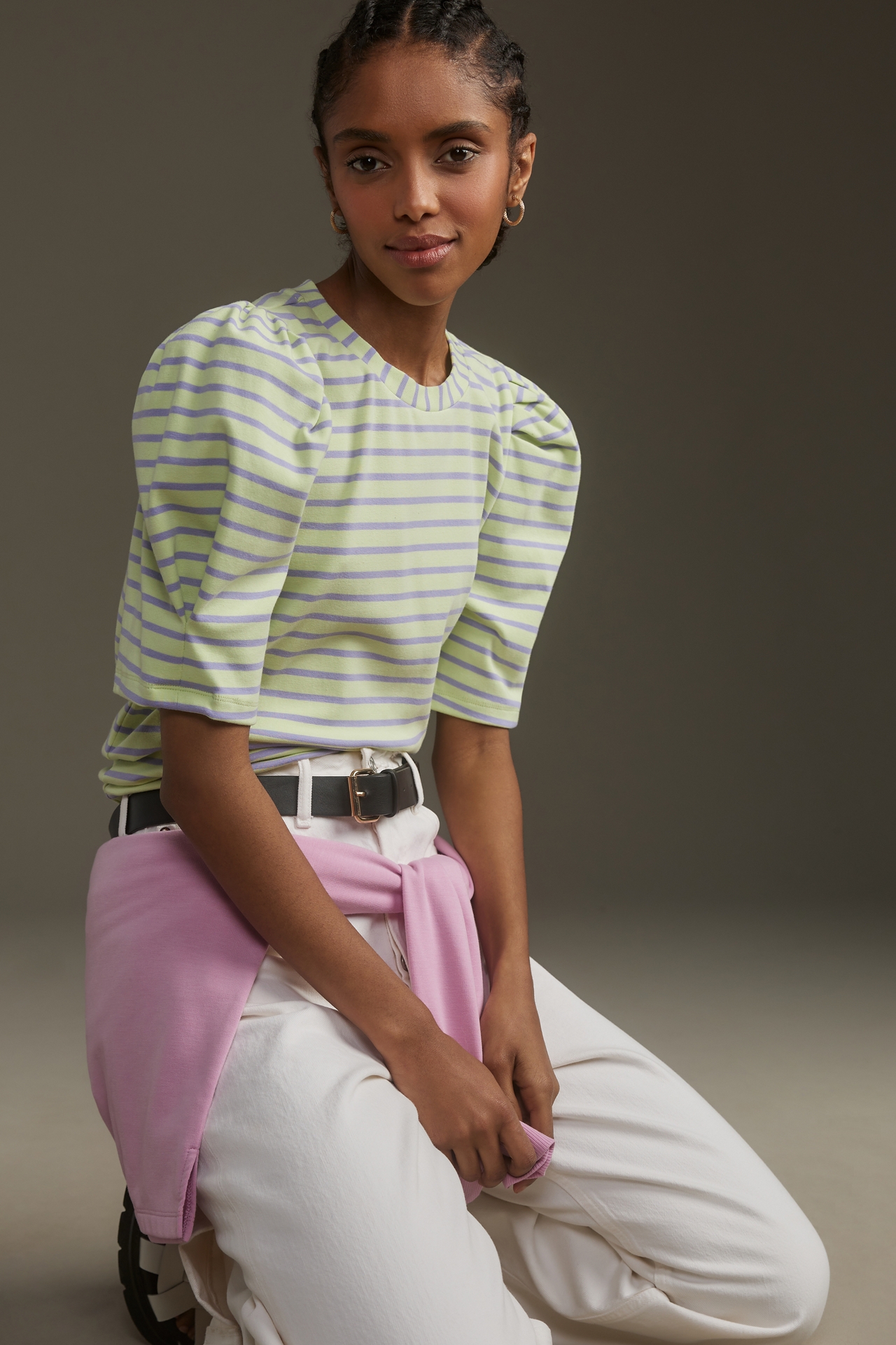 English Factory Puff-Sleeve Tee