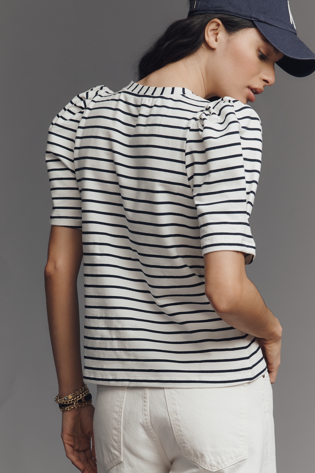 English Factory Puff-Sleeve Tee