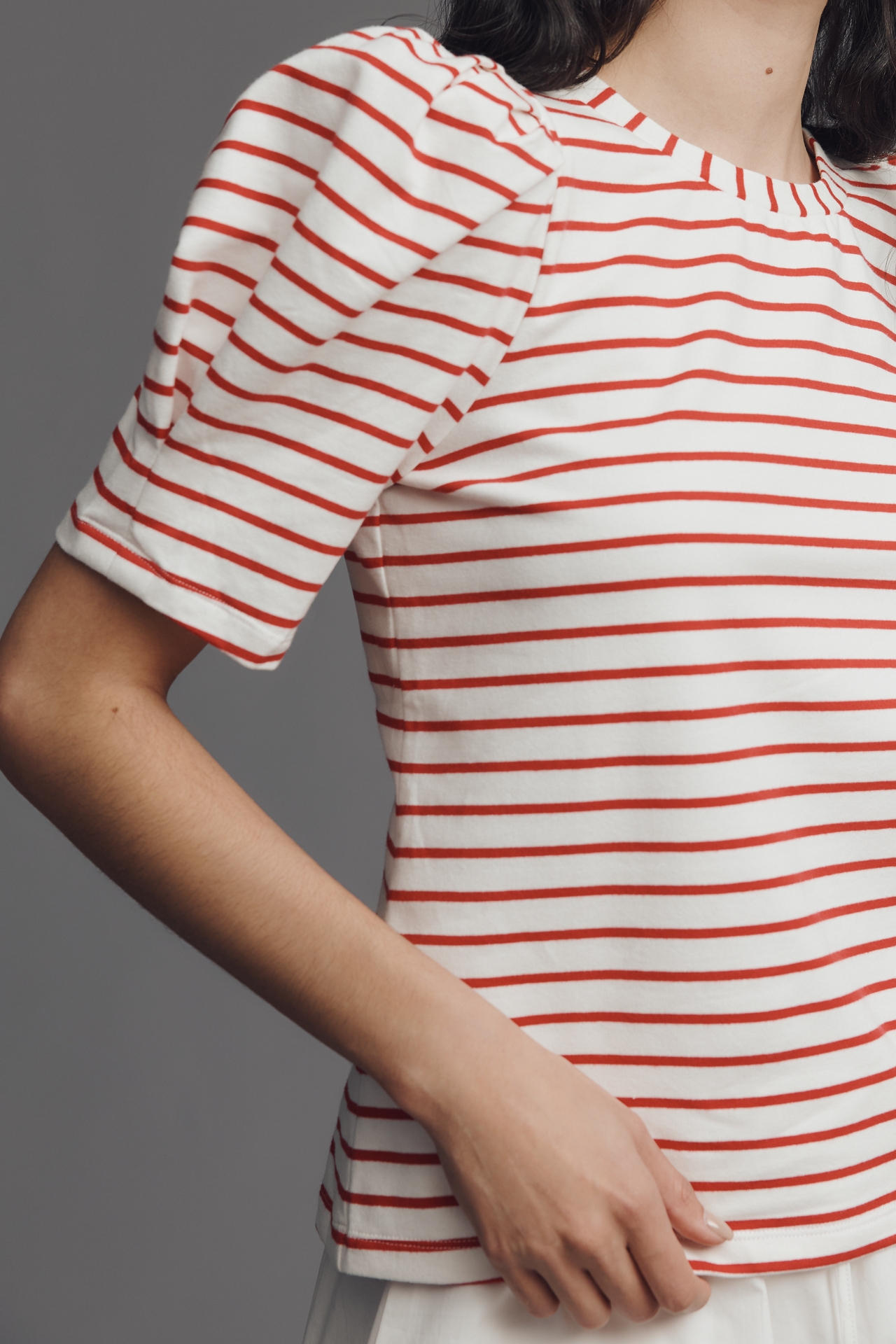 English Factory Puff-Sleeve Tee