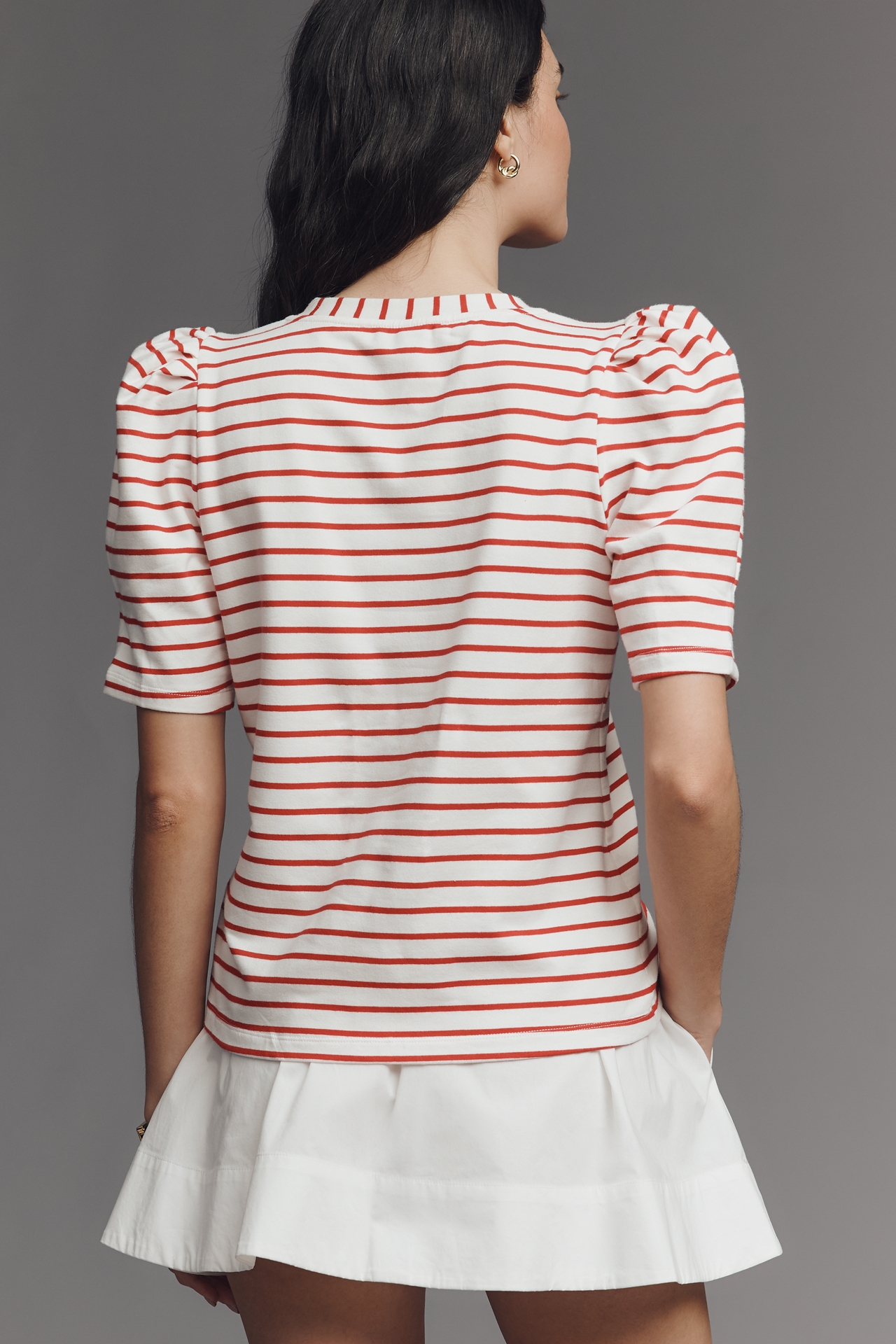 English Factory Puff-Sleeve Tee