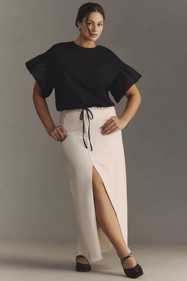 English Factory Plus Ruffle-Sleeve Top #3