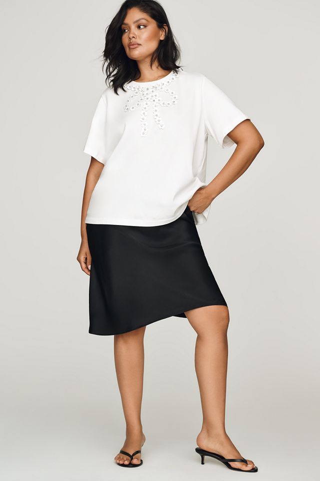 English Factory Pearl Bow Top #3