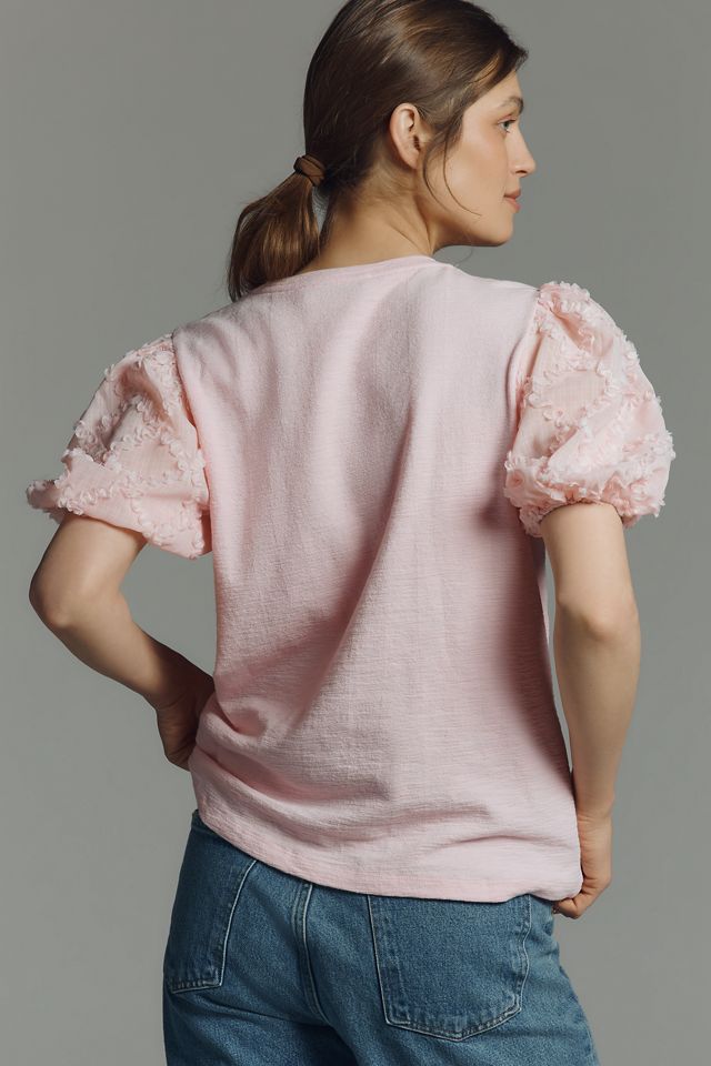 English Factory Puff-Sleeve Top #2