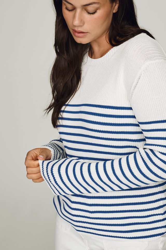 English Factory Striped Long-Sleeve Top #2