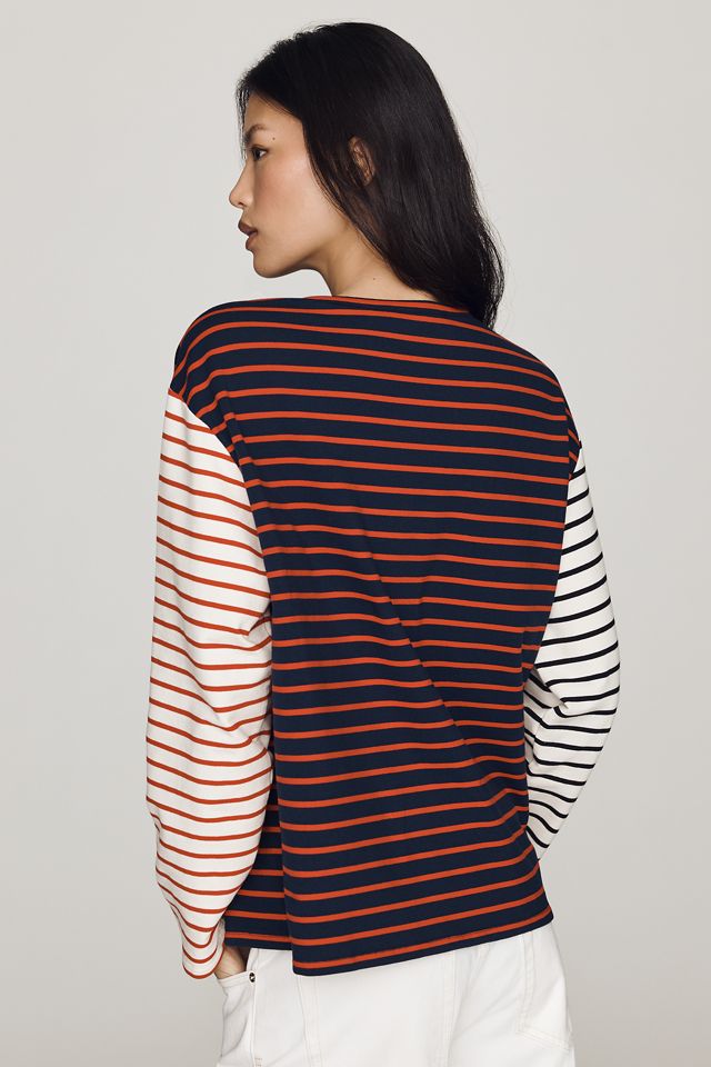 English Factory 100% Cotton Long-Sleeve Top #2