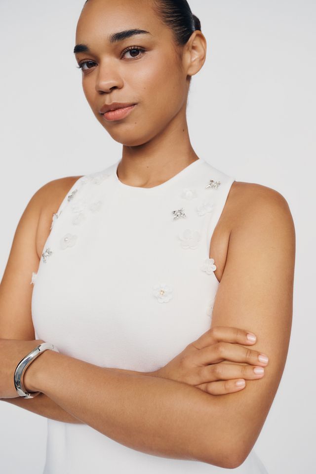 English Factory Sequin Embellished Tank #3