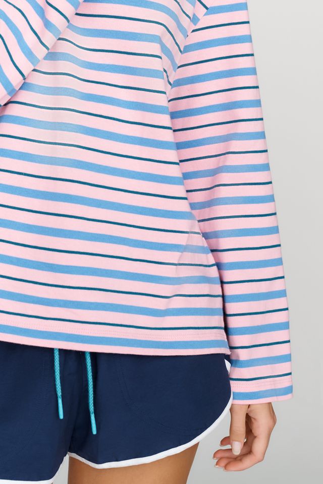 English Factory 100% Cotton Striped Crewneck Tee #1