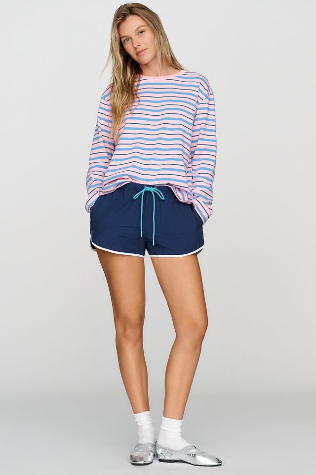 English Factory 100% Cotton Striped Crewneck Tee #2