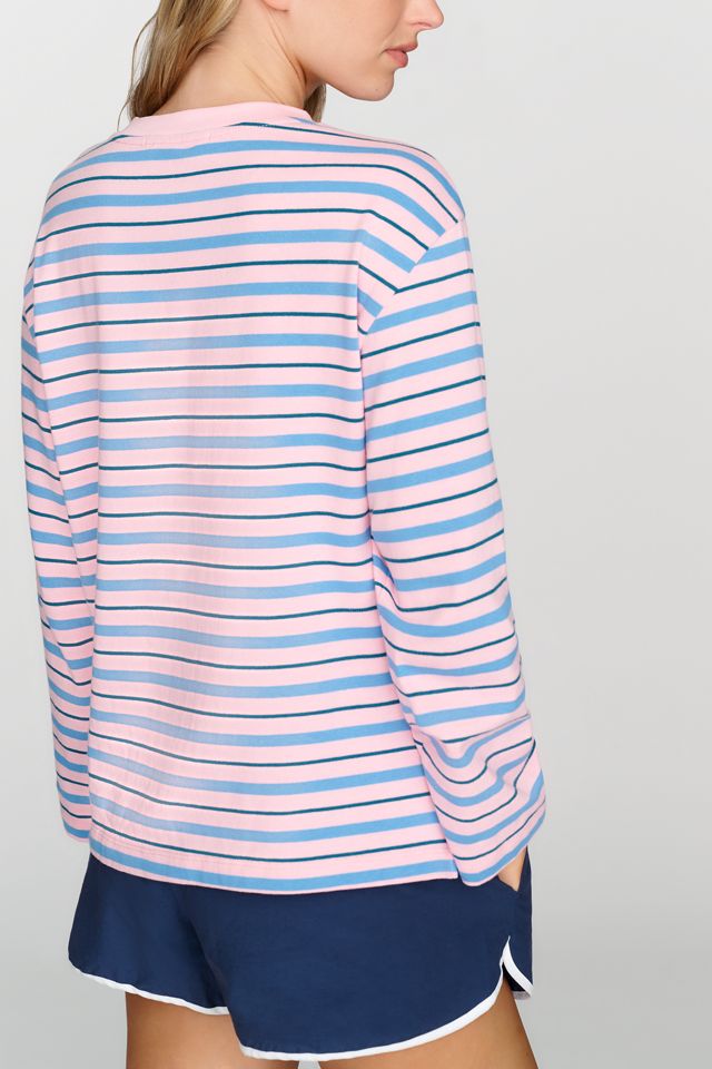 English Factory 100% Cotton Striped Crewneck Tee #3
