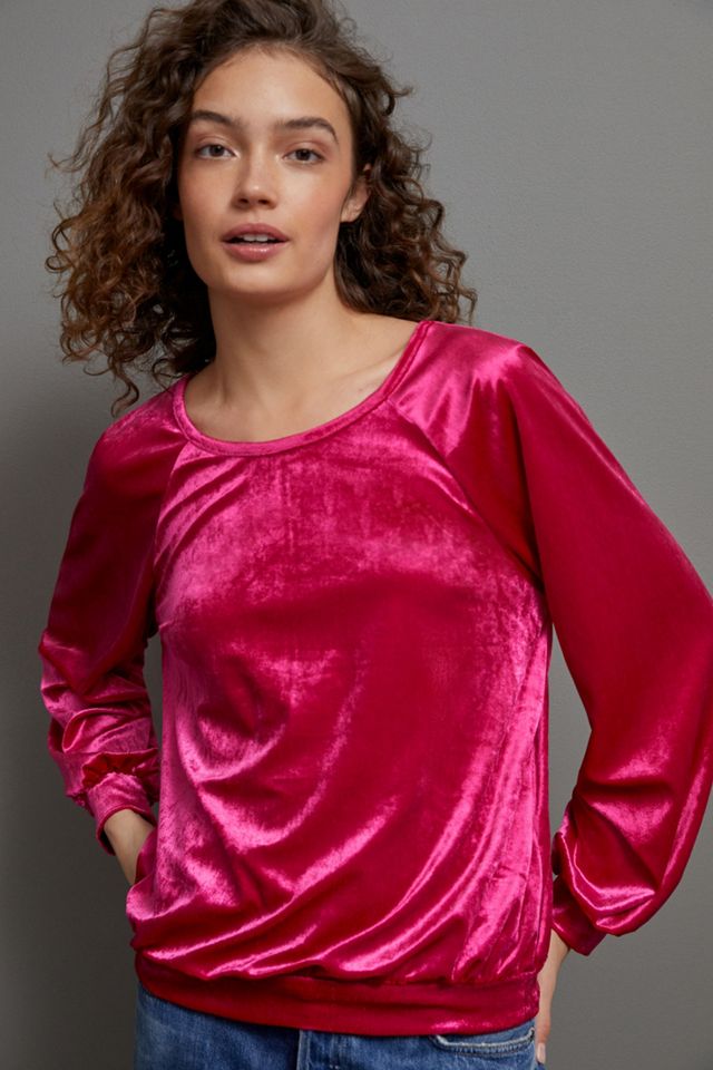 Maeve Candace Velvet Top #3