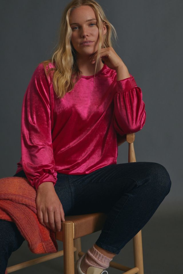 Maeve Candace Velvet Top #4