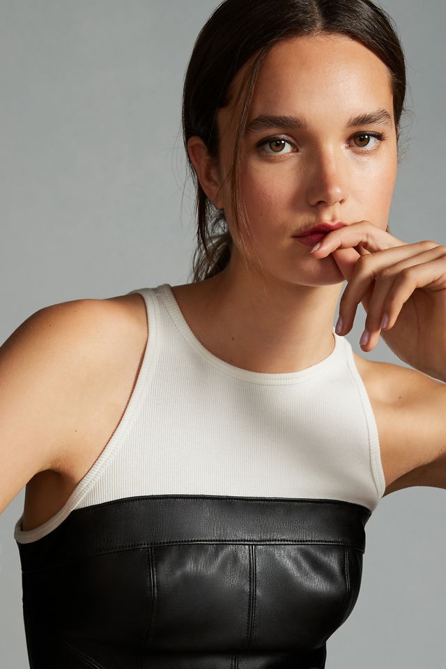 Pilcro Layered Corset Tank #3