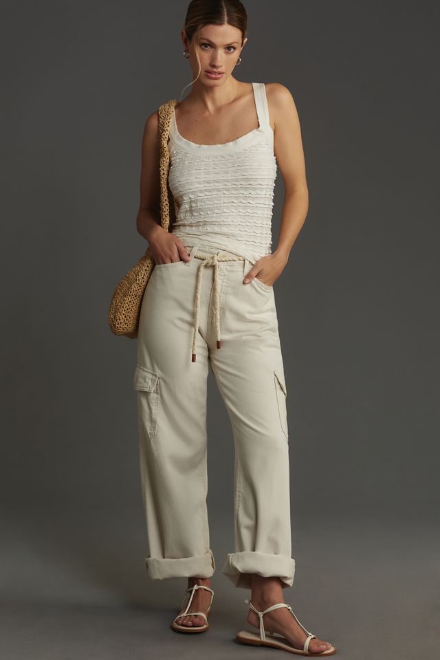 By Anthropologie Scoop-Neck Ruffle Tank #7