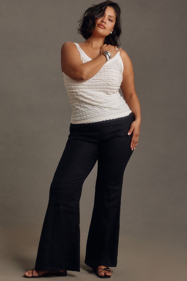 By Anthropologie Scoop-Neck Ruffle Tank #3