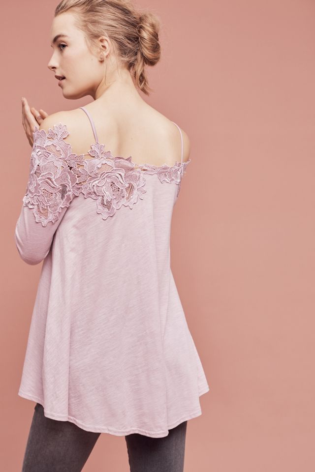 Laceline Off-The-Shoulder Top #2