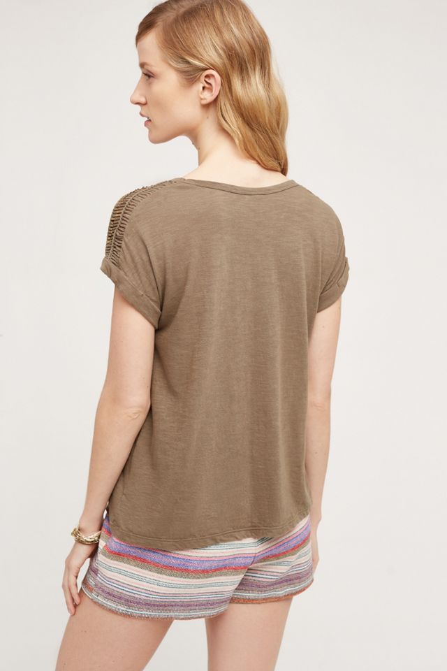 Macrame Sleeve Tee #2