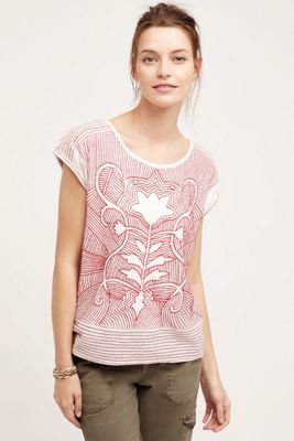 Embroidered Sienna Top