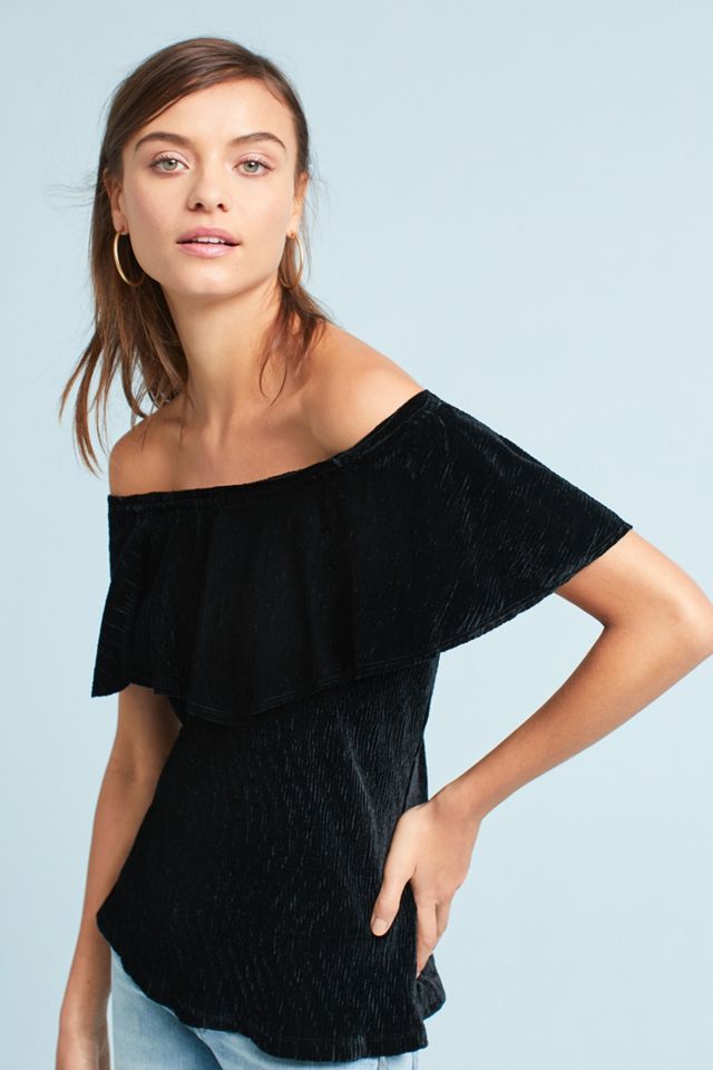 Ruffled Off-The-Shoulder Top #2