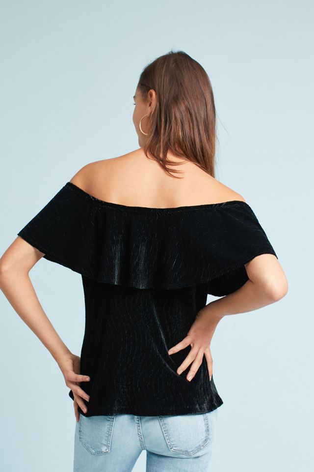Ruffled Off-The-Shoulder Top #3