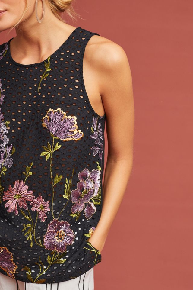 Harriet Embroidered Tank #2
