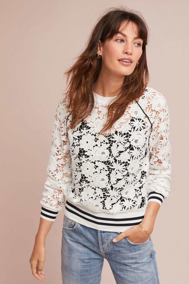 Stanton Lace Pullover #3