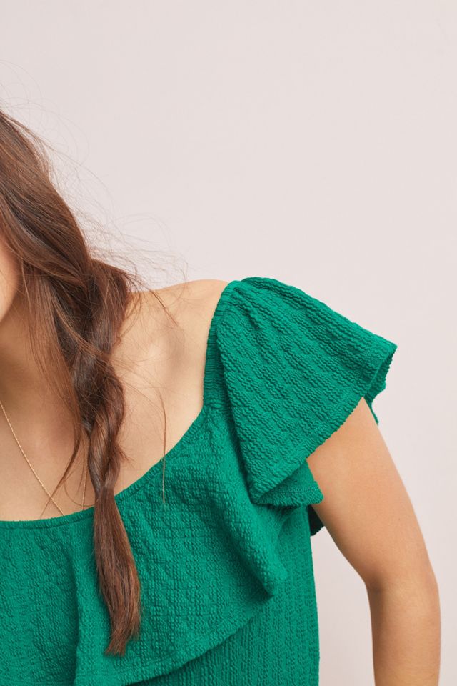 Textured Off-The-Shoulder Top #2