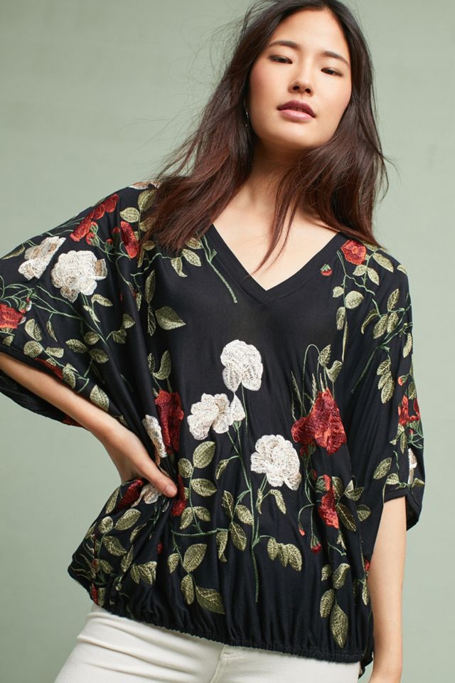 Allora Embroidered Top #1
