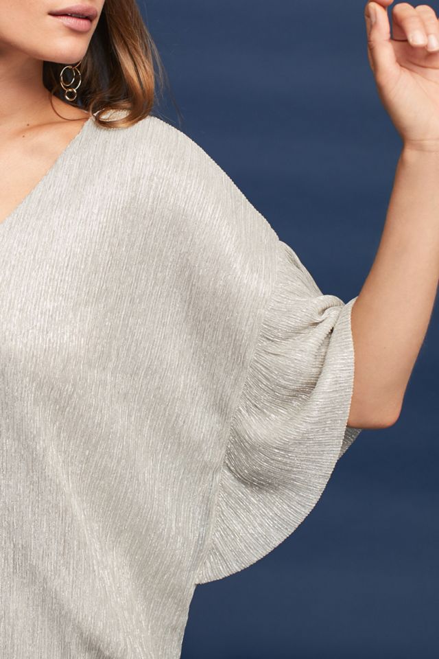 Ruffled Metallic Top #3
