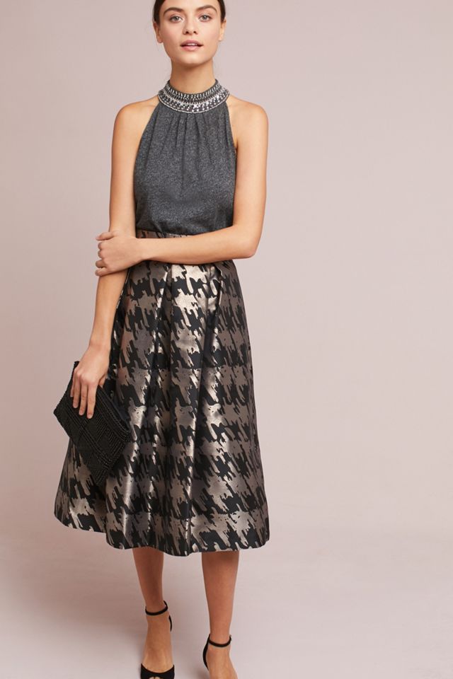 Embellished High-Neck Top #3