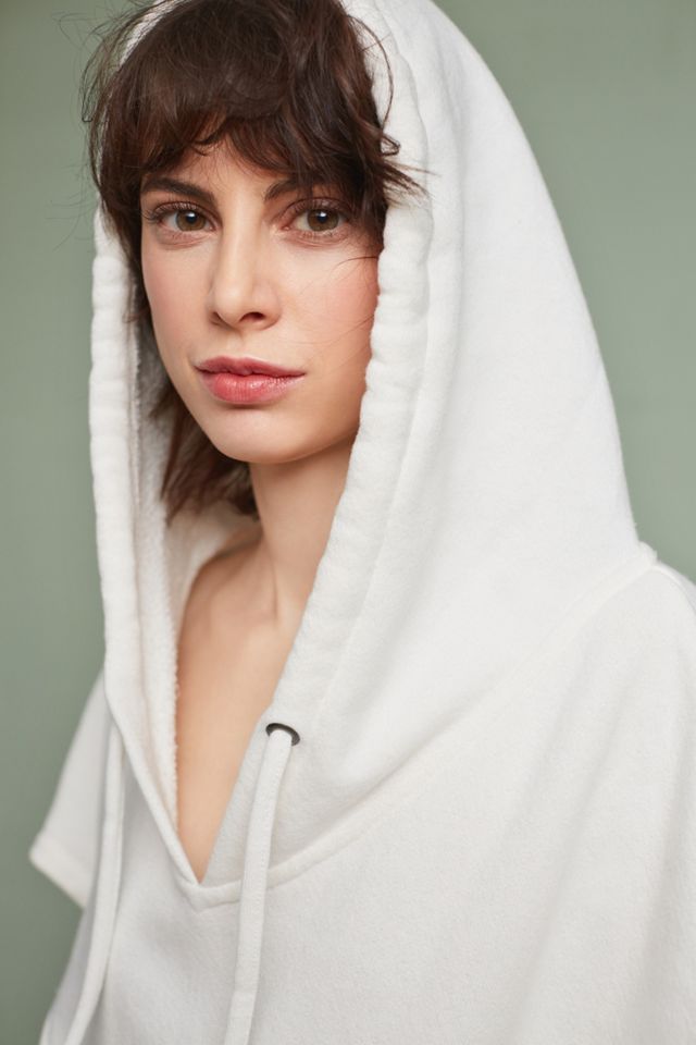 Cropped Cocoon Sweatshirt #1