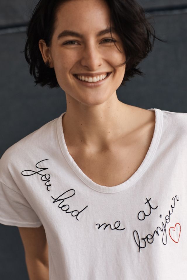 You Had Me At Bonjour Tee #3