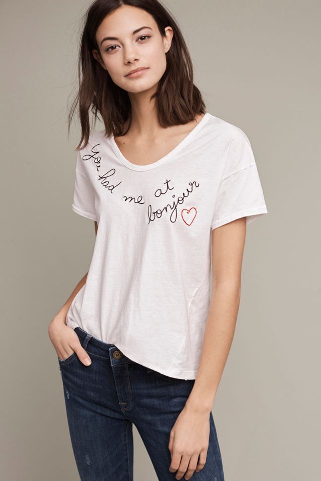 You Had Me At Bonjour Tee #2