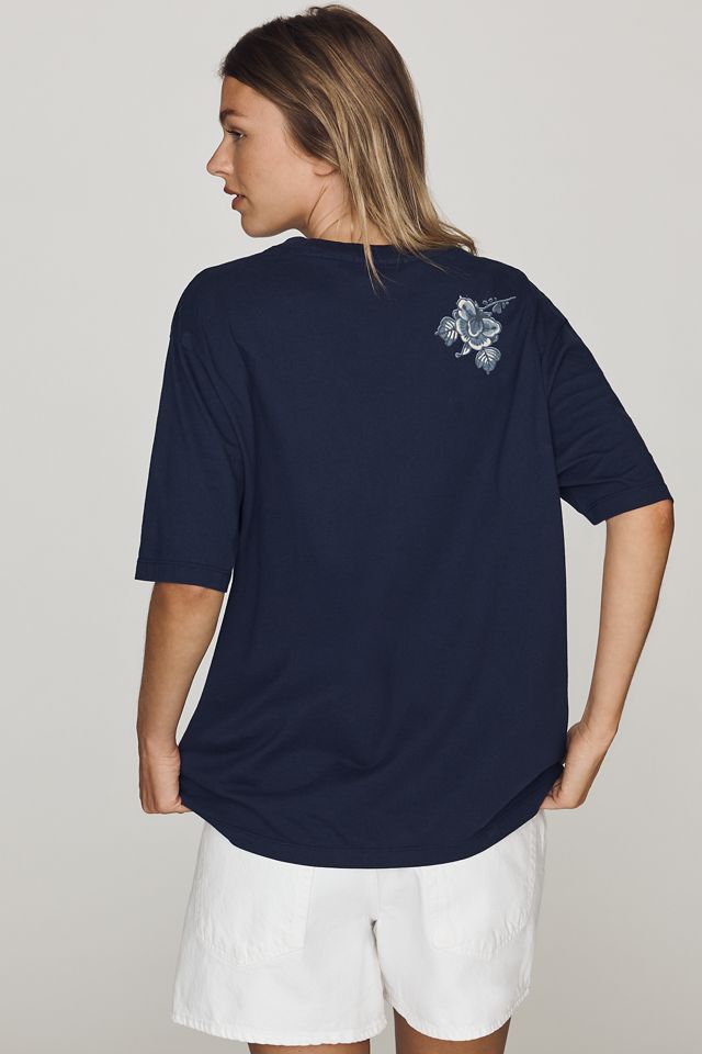 Scotch & Soda Cotton Embroidered Tee #2