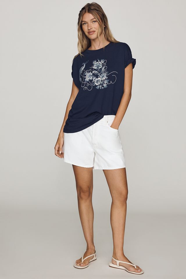 Scotch & Soda Cotton Embroidered Tee #3