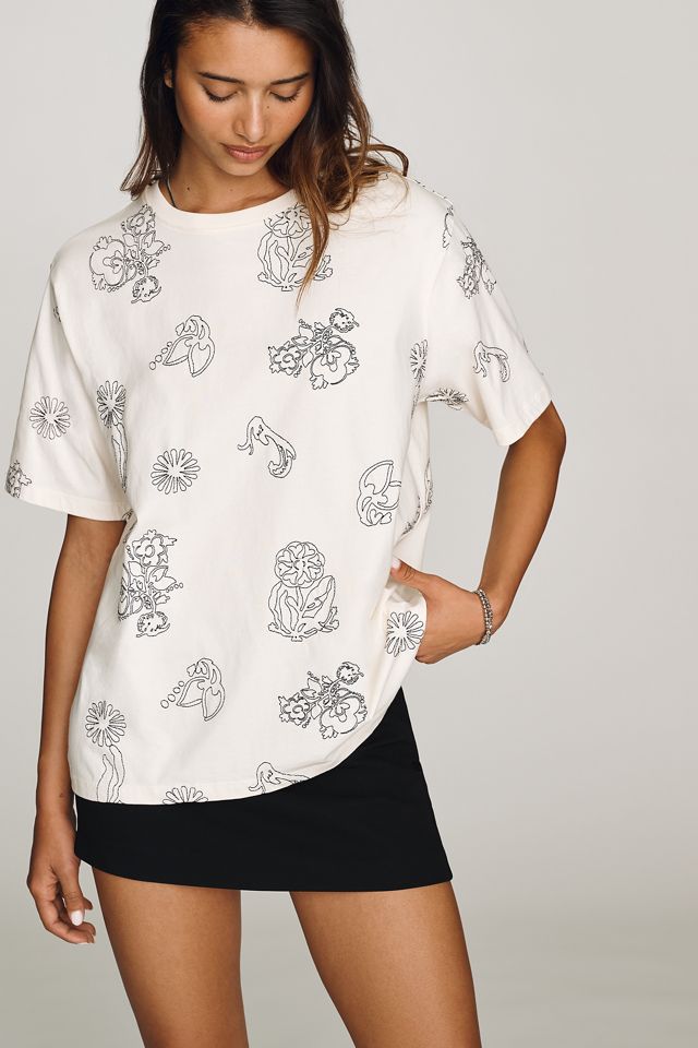 Scotch & Soda Cotton Embroidered Tee #2