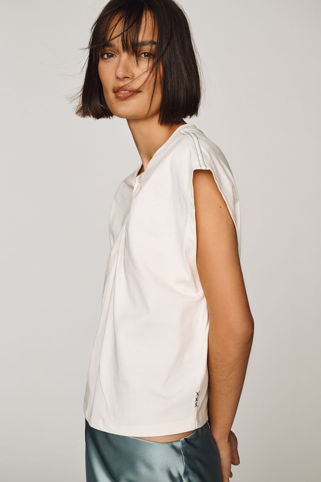 Scotch & Soda Cotton Keyhole Top #2