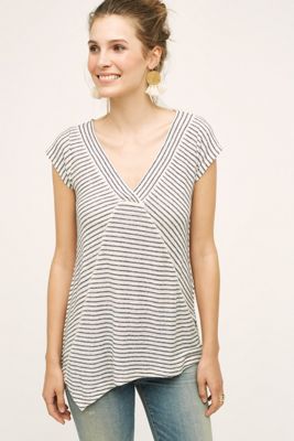 Spliced Stripe Tee