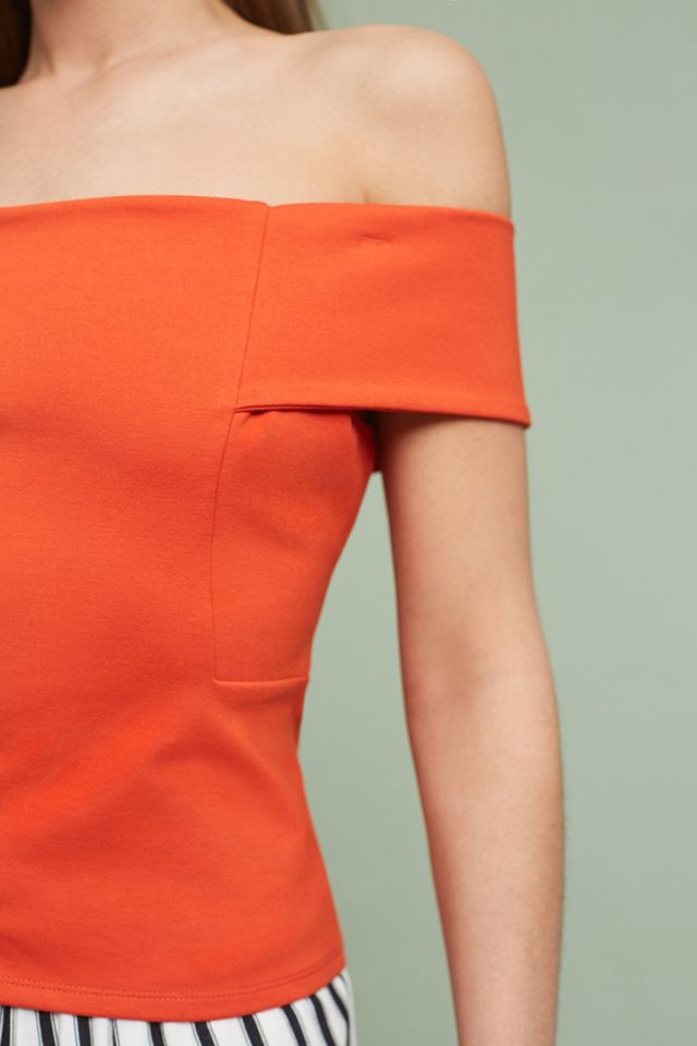 Ponte Off-The-Shoulder Top #1