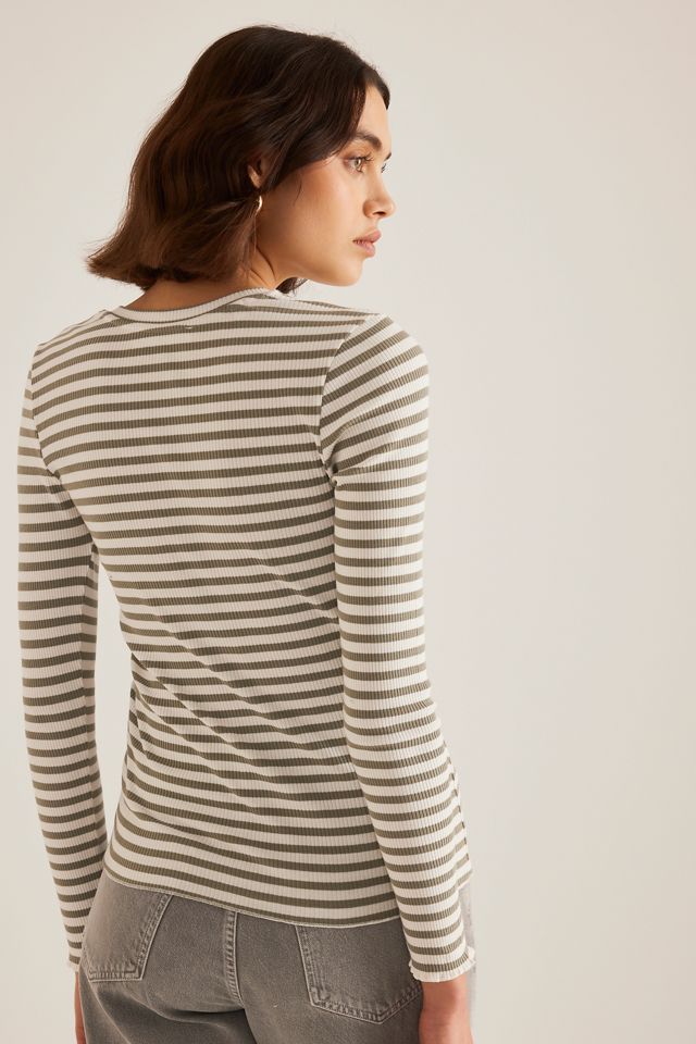 Selected Femme T-shirt manches longues Anna Crew #1