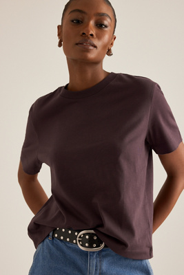 Essential Boxy T-Shirt en taille: XS chez Anthropologie - Selected Femme - Modalova